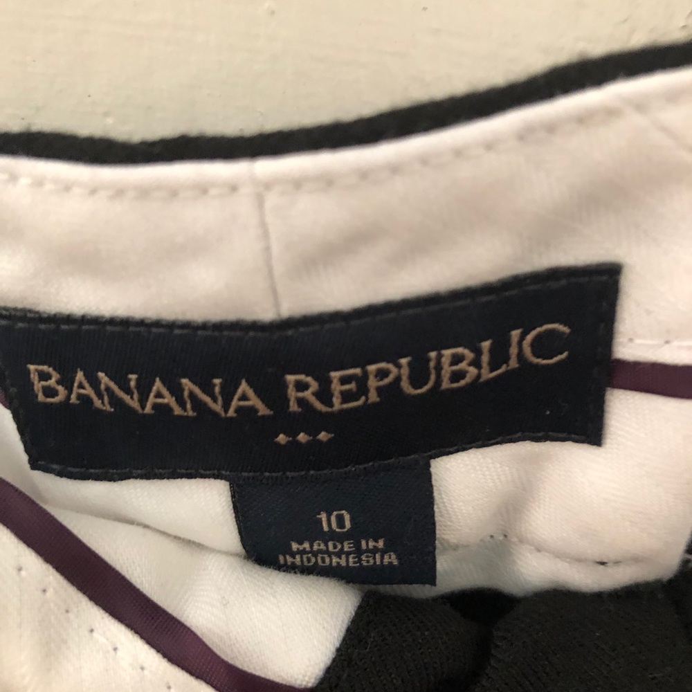 NWT Black Banana Republic Pants, Size 10 - Picture 2 of 5